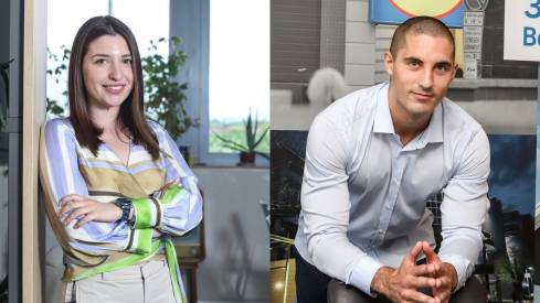 Ани Стоянова и Страхил Стоянов, стажанти 2021 в Лидл България